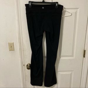 ATHLETA Straight Leg Black Stretchy Yoga Pants